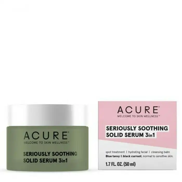 Acure Seriously Soothing Solid Serum 3 In 1 50ml