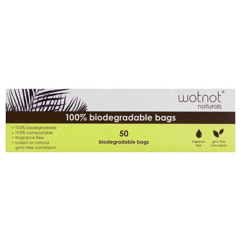 Wotnot Biodegradable Nappy Bags 100% Compostable 50