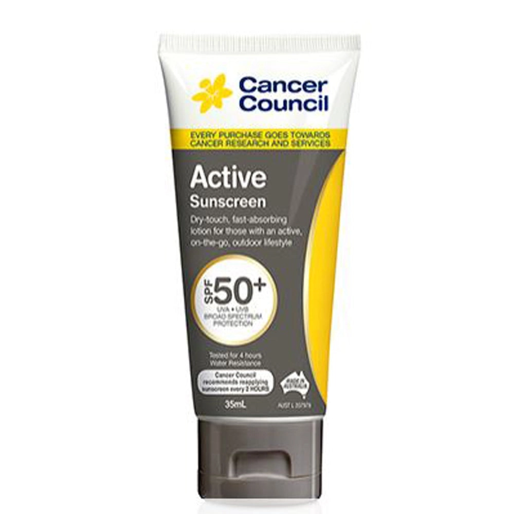 Cancer Council Active Sunscreen Traveller SPF50+ 35ml