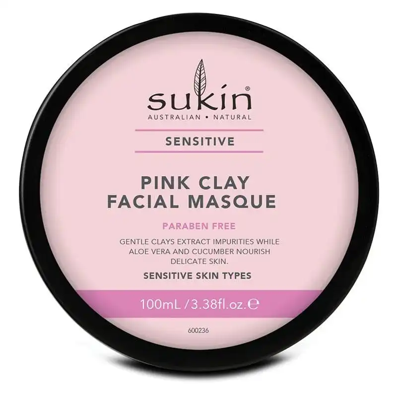 Sukin Pink Clay Facial Masque 100ml