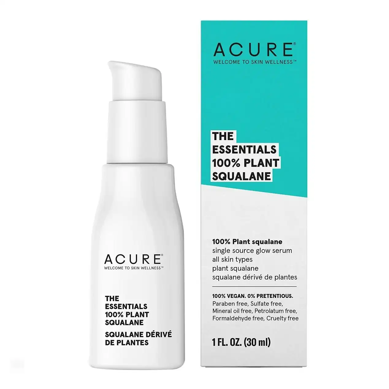 Acure The Essentials 100% Plant Squalane 30ml