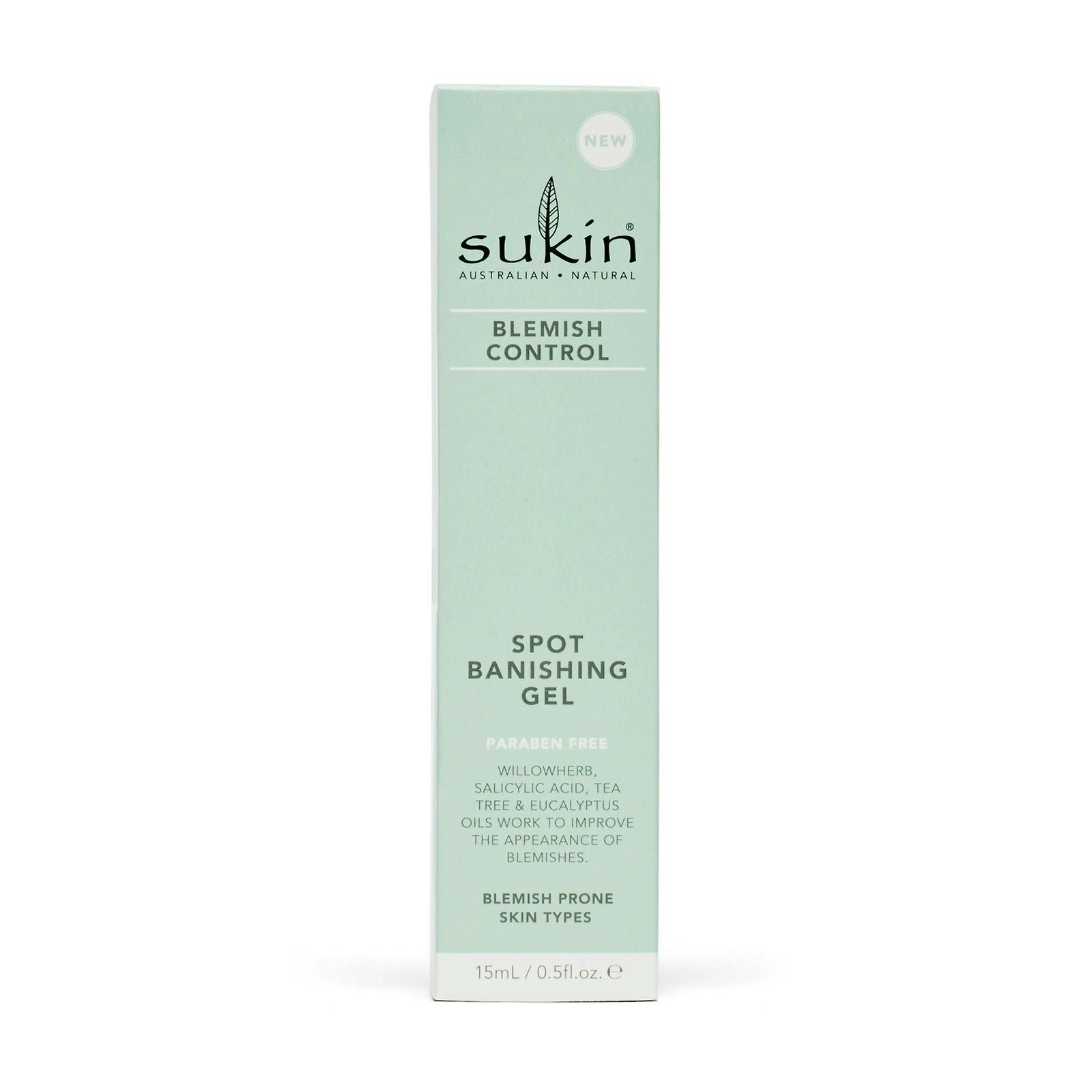 Sukin Blemish Control Spot Banishing Gel 15ml