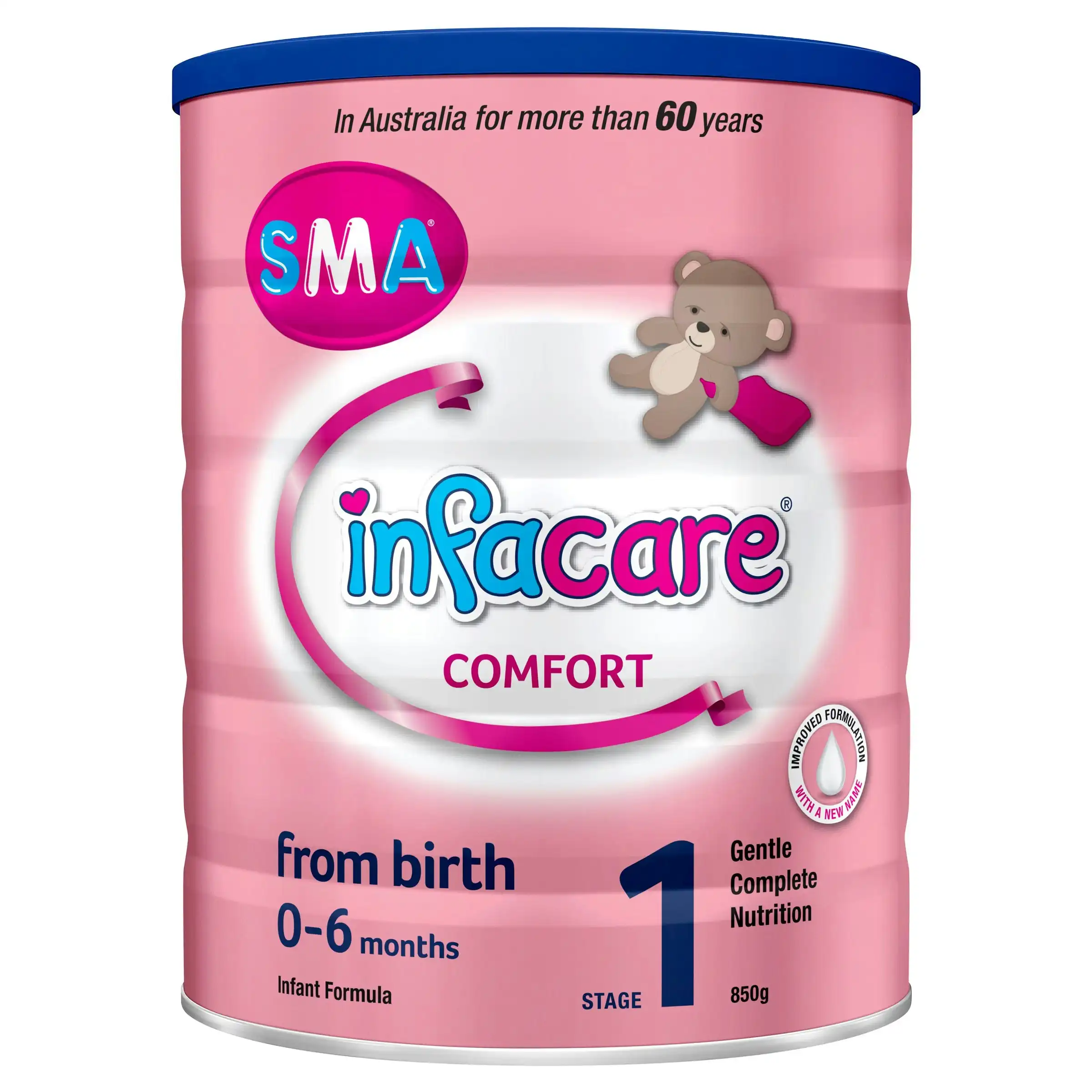 SMA Infacare Comfort Infant Pwdr 0 6m  850g