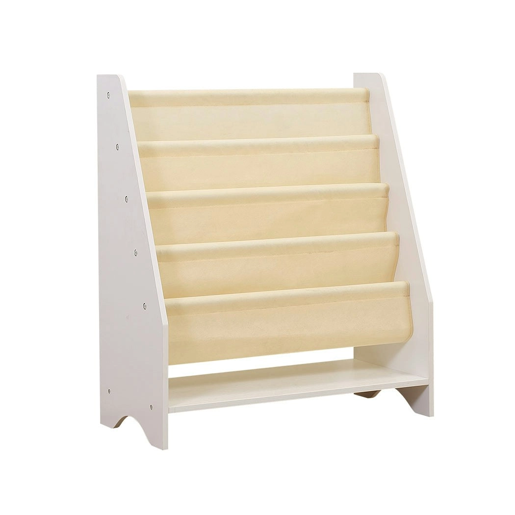 BoPeep Kids Bookshelf Bookcase Magazine Rack Wooden Organiser Shelf Children