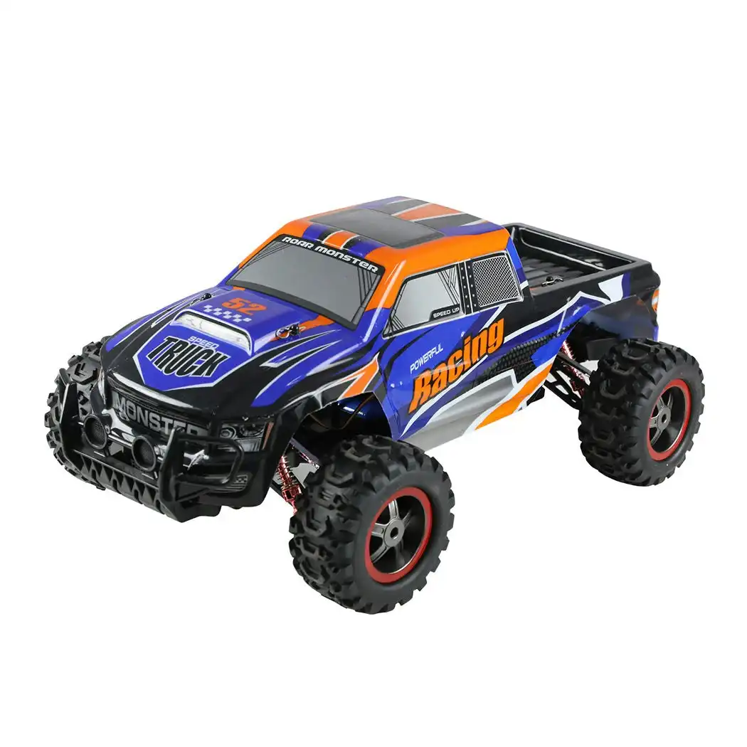 Centra RC Car 1:8 4WD Off-Road Racing Brushed Motor 2.4GHz Remote Control Blue