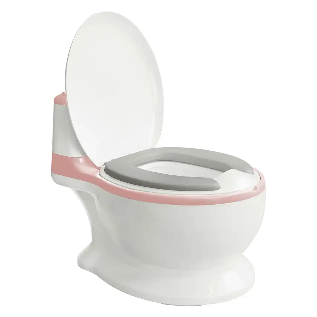 BoPeep Kids Potty Trainer Seat Safety Toilet Training Toddler Non-Slip Pink