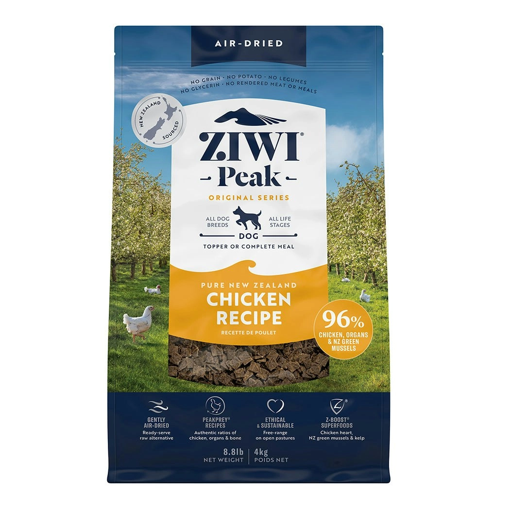 Ziwi Peak Air Dried Dog Food 4kg Chicken