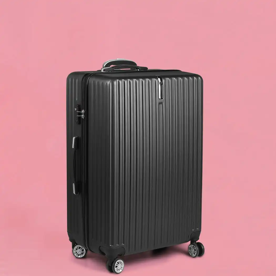Slimbridge 28" Inch Luggage Suitcase Travel TSA Lock Hard Shell Carry Case Black