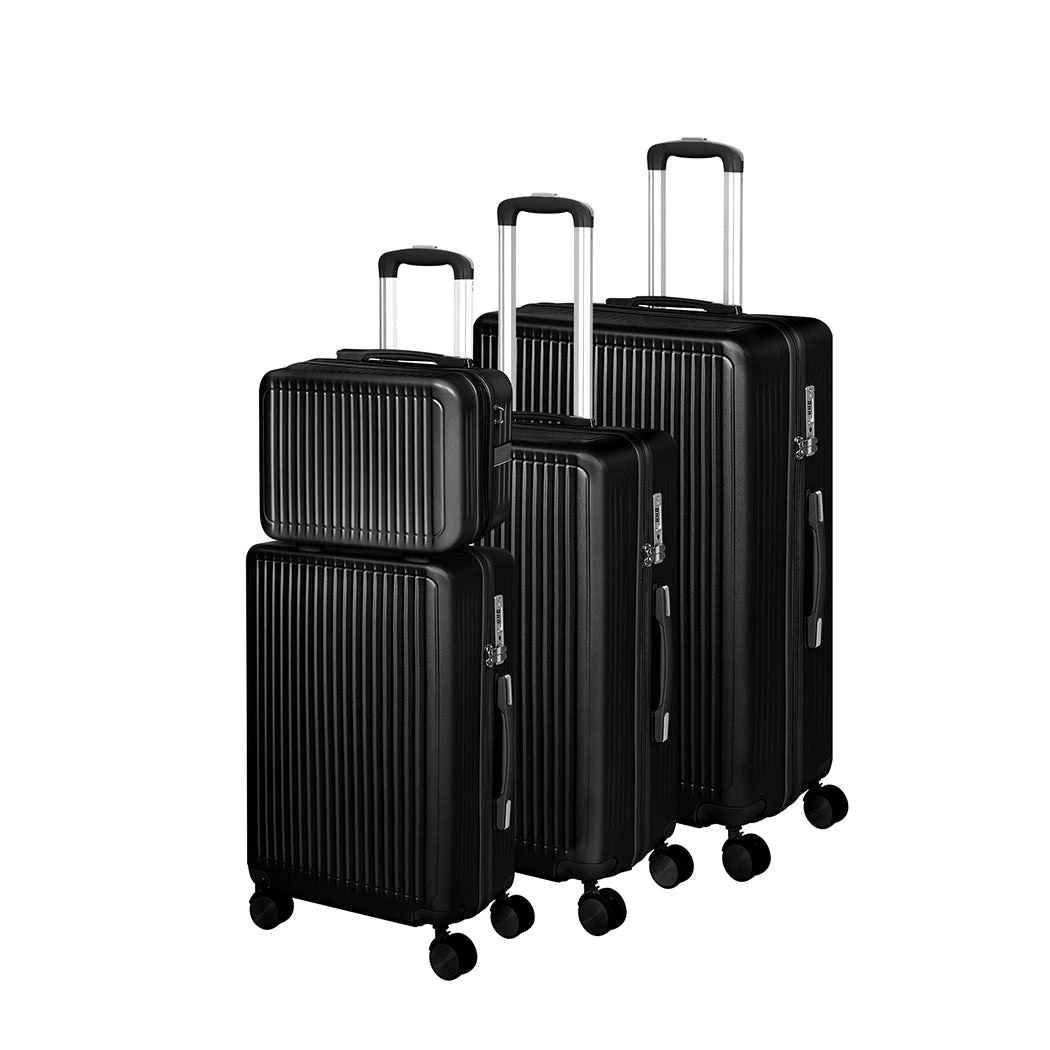 Slimbridge Luggage Suitcase Trolley Set Travel Lightweight 4pc 14"+20"+24"+28"