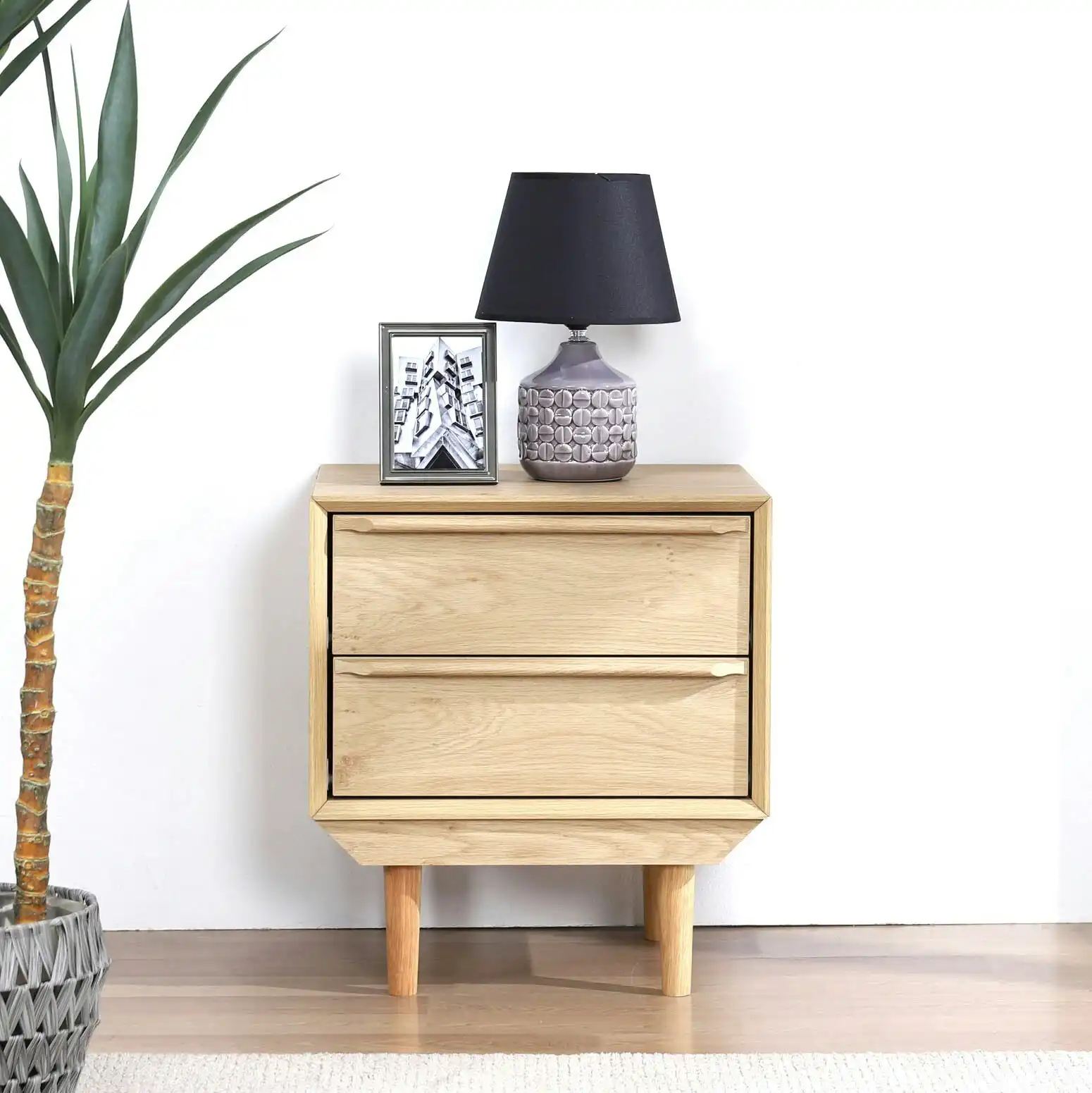 Swedish 2 Drawers Bedside table