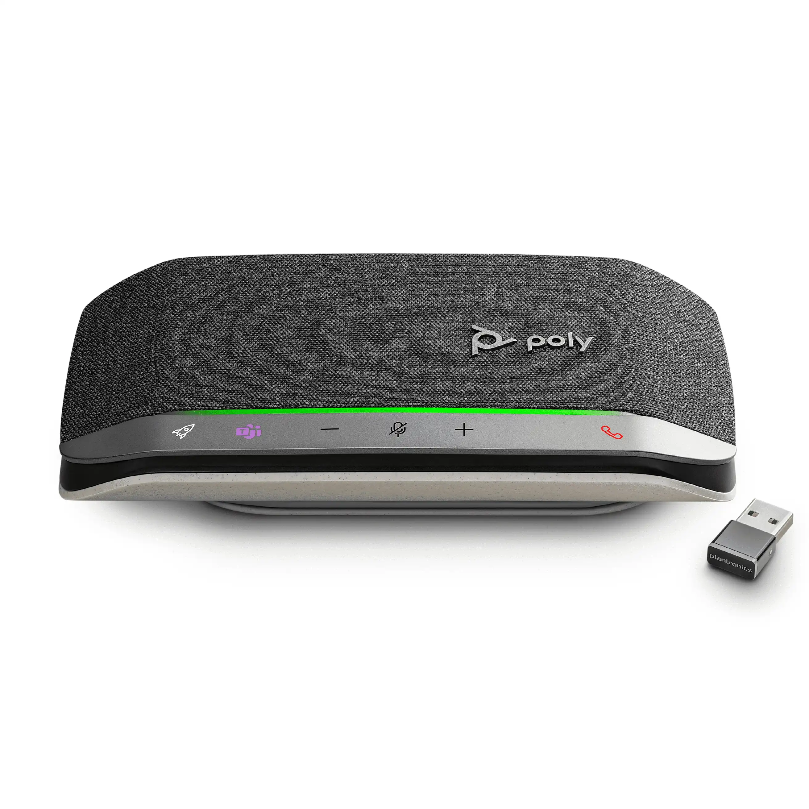 Poly Sync 20+ USB-A Bluetooth Smart Speakerphone With BT600 Bluetooth Adapter For Microsoft Teams