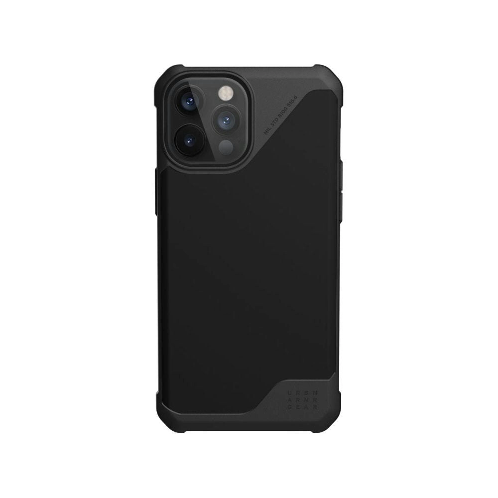 UAG Metropolis LT Phone Case for iPhone 12 Pro Max - SATN ARMR Black