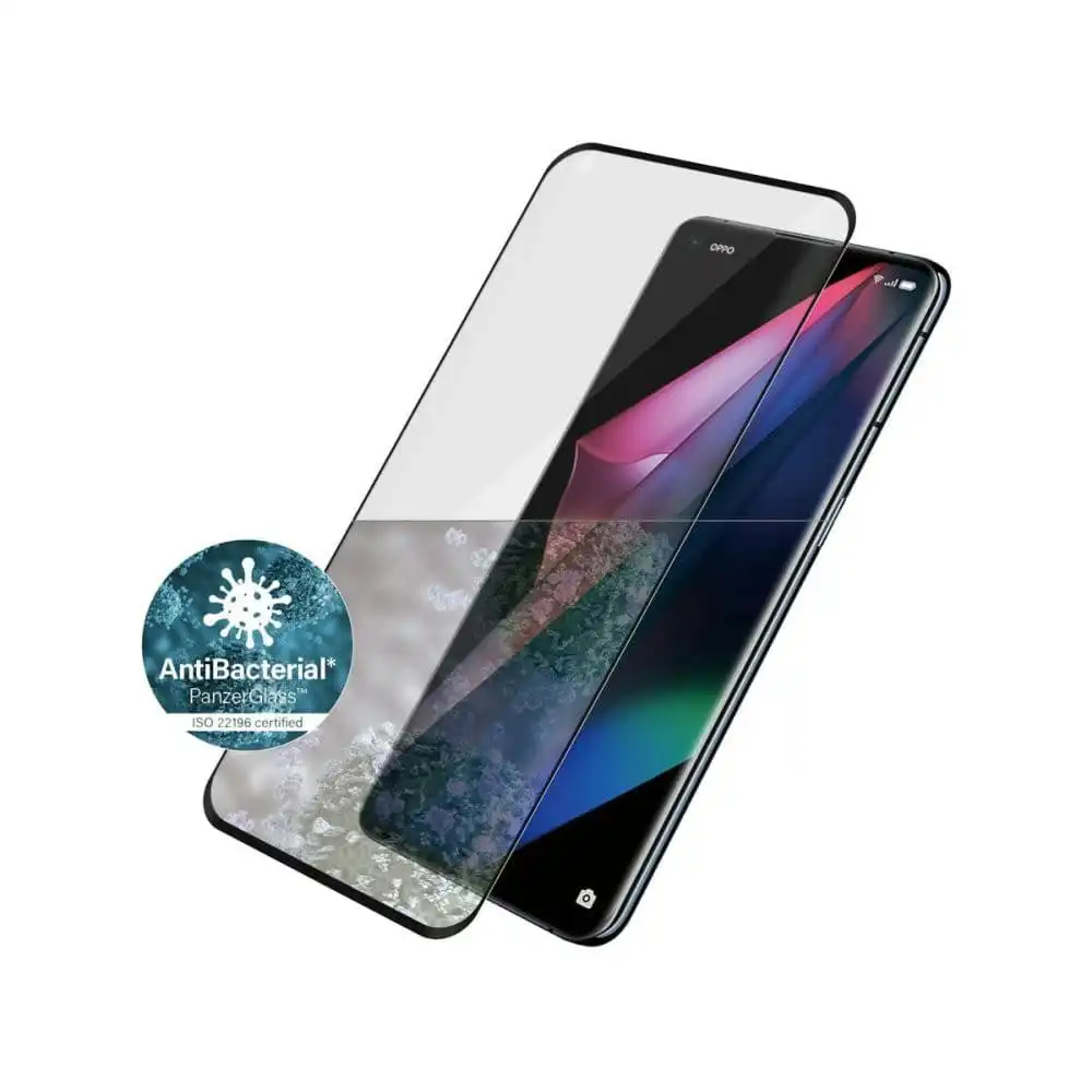 PanzerGlass Screen Protector for OPPO Find X3/ X3 Pro/ X5 Pro - Black