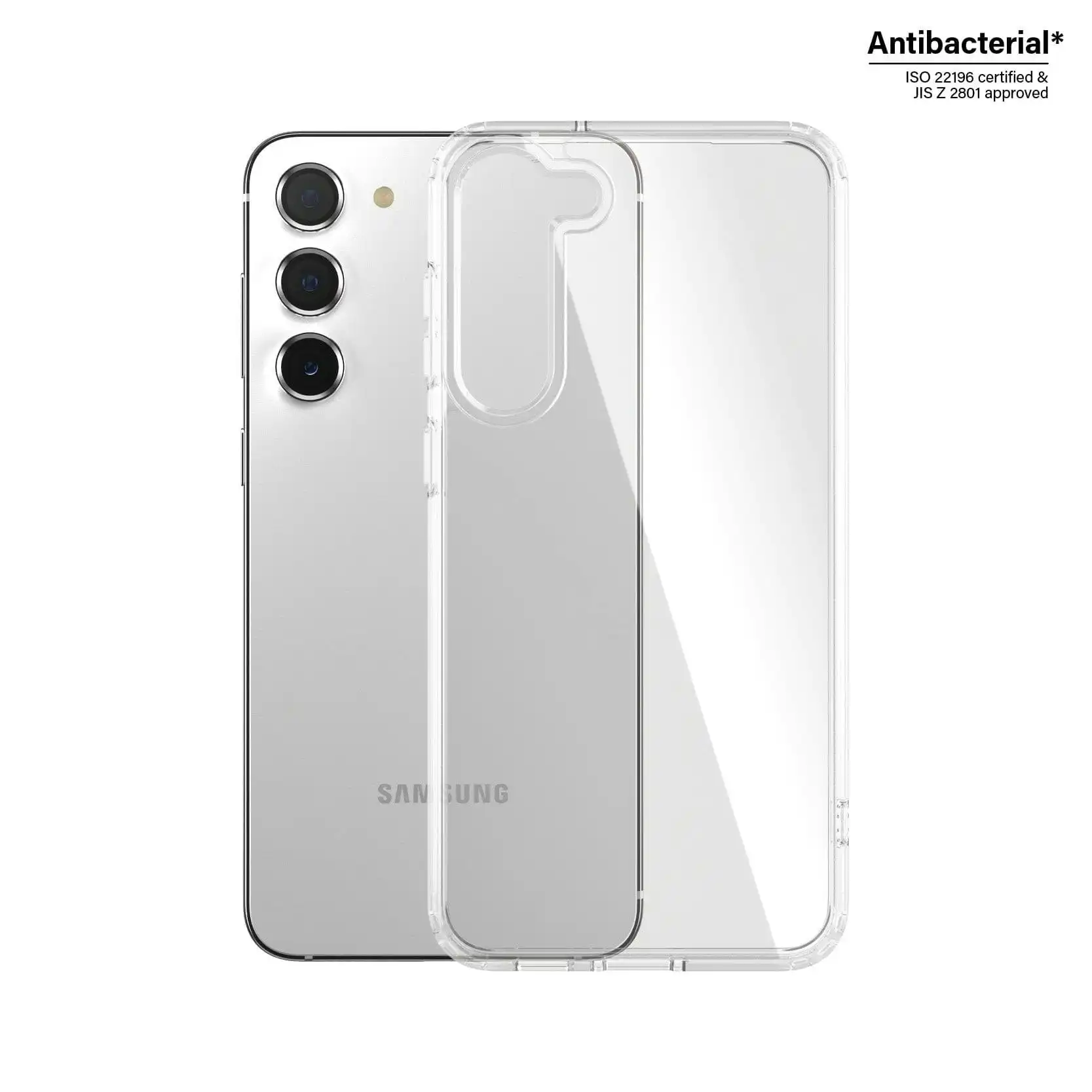 PanzerGlass(TM) HardCase Phone Case for Samsung Galaxy S23+ | Transparent