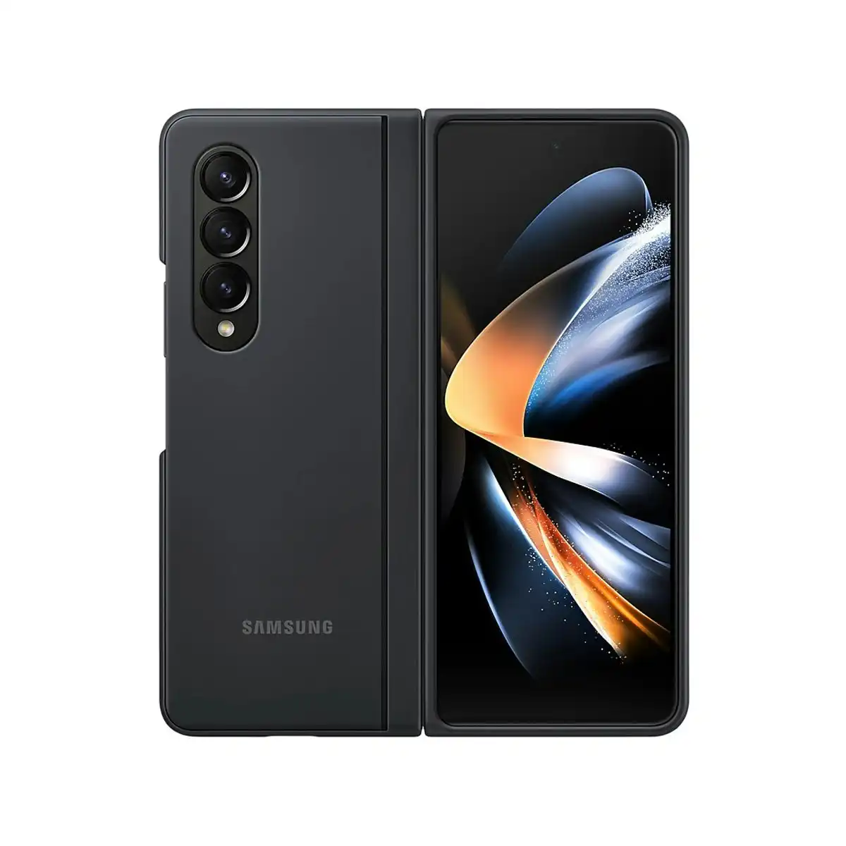 Samsung Slim Standing Phone Cover for Galaxy Z Fold4 - Black