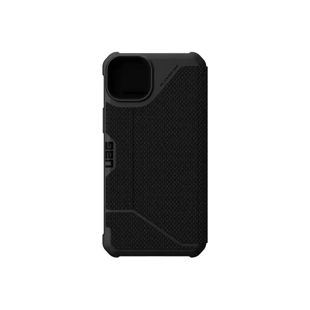 UAG Metropolis Protective Phone Case in Kevlar Black for iPhone 14 Plus