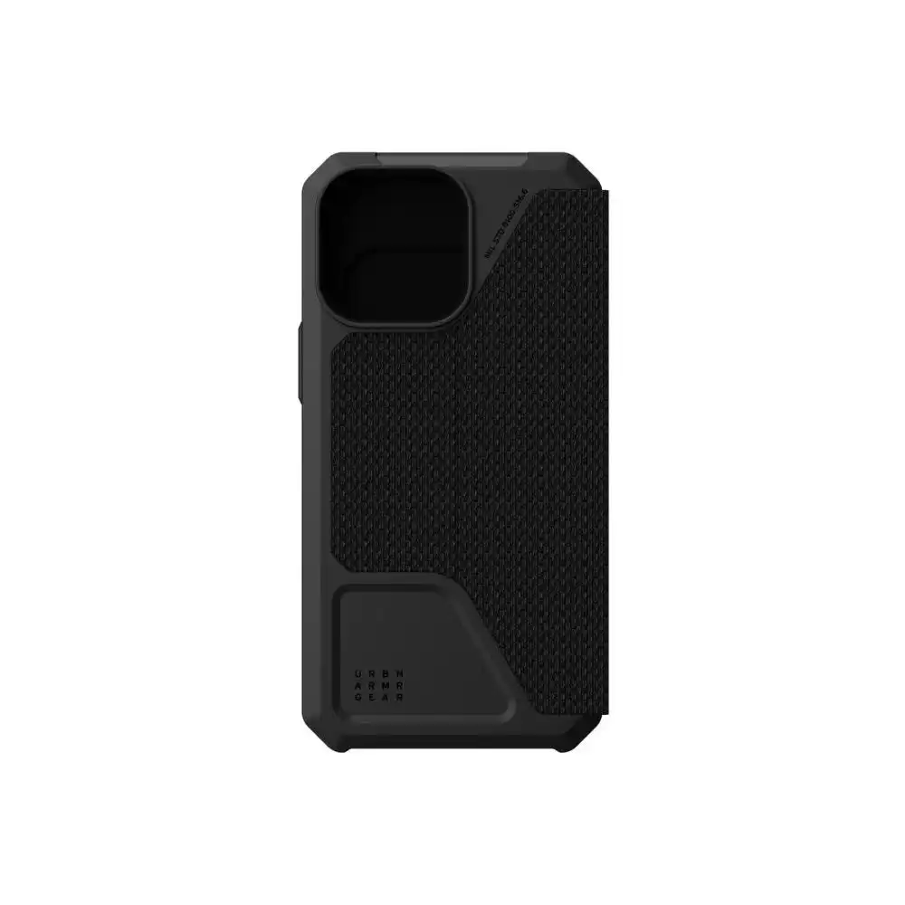 UAG Metropolis Protective Phone Case in Kevlar Black for iPhone 14 Pro Max