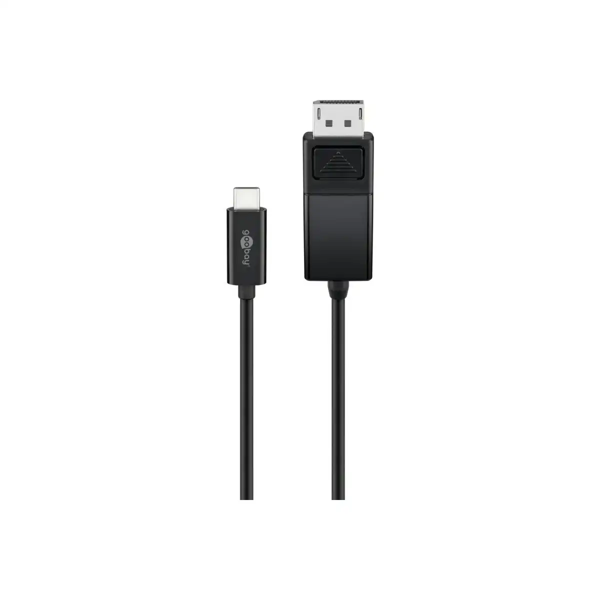 Goobay USB-C- DispPort adapt cable (4k 60 Hz) black  1.20m