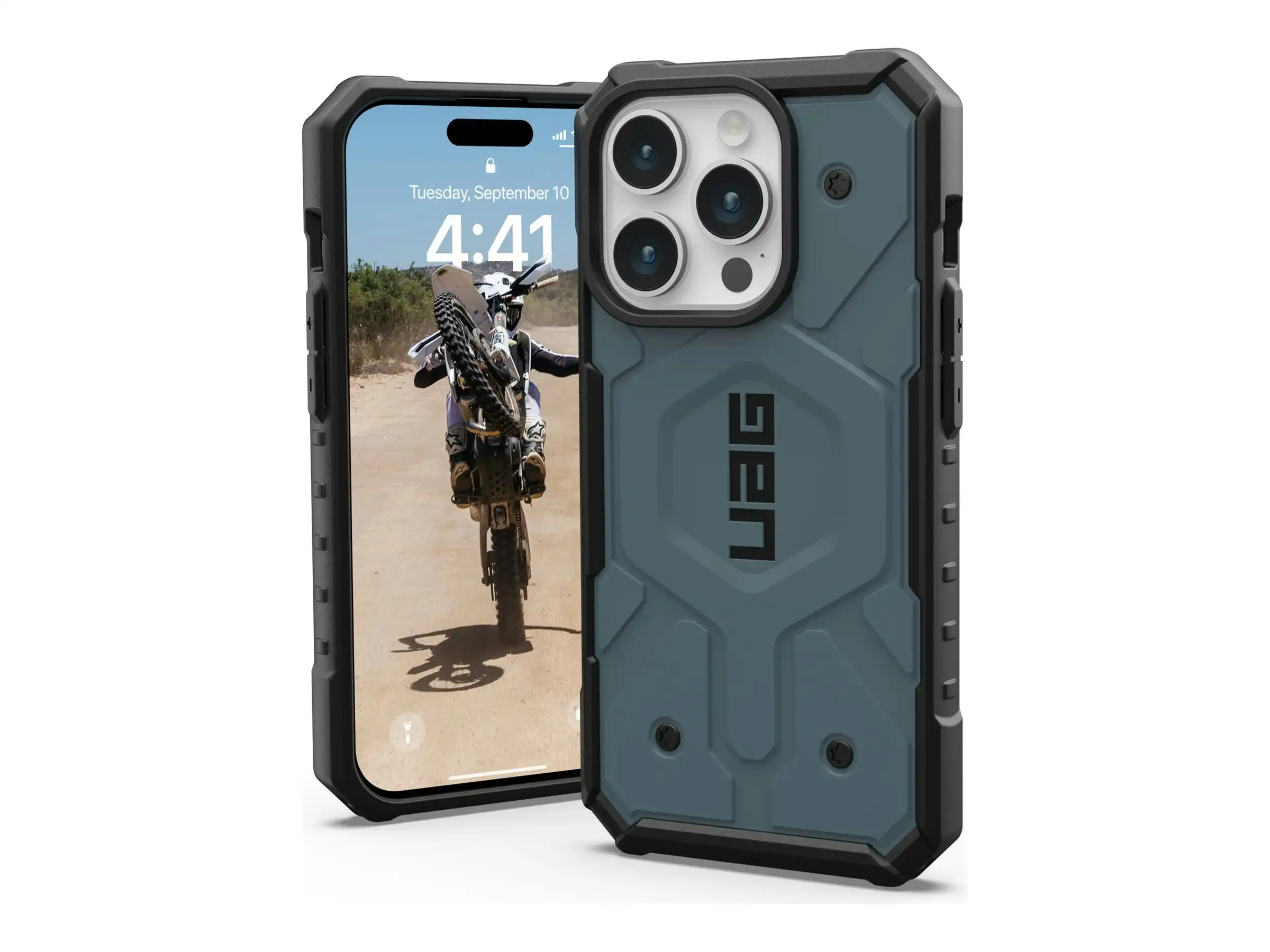 UAG Pathfinder Case For Iphone 15 Pro - Cloud Blue