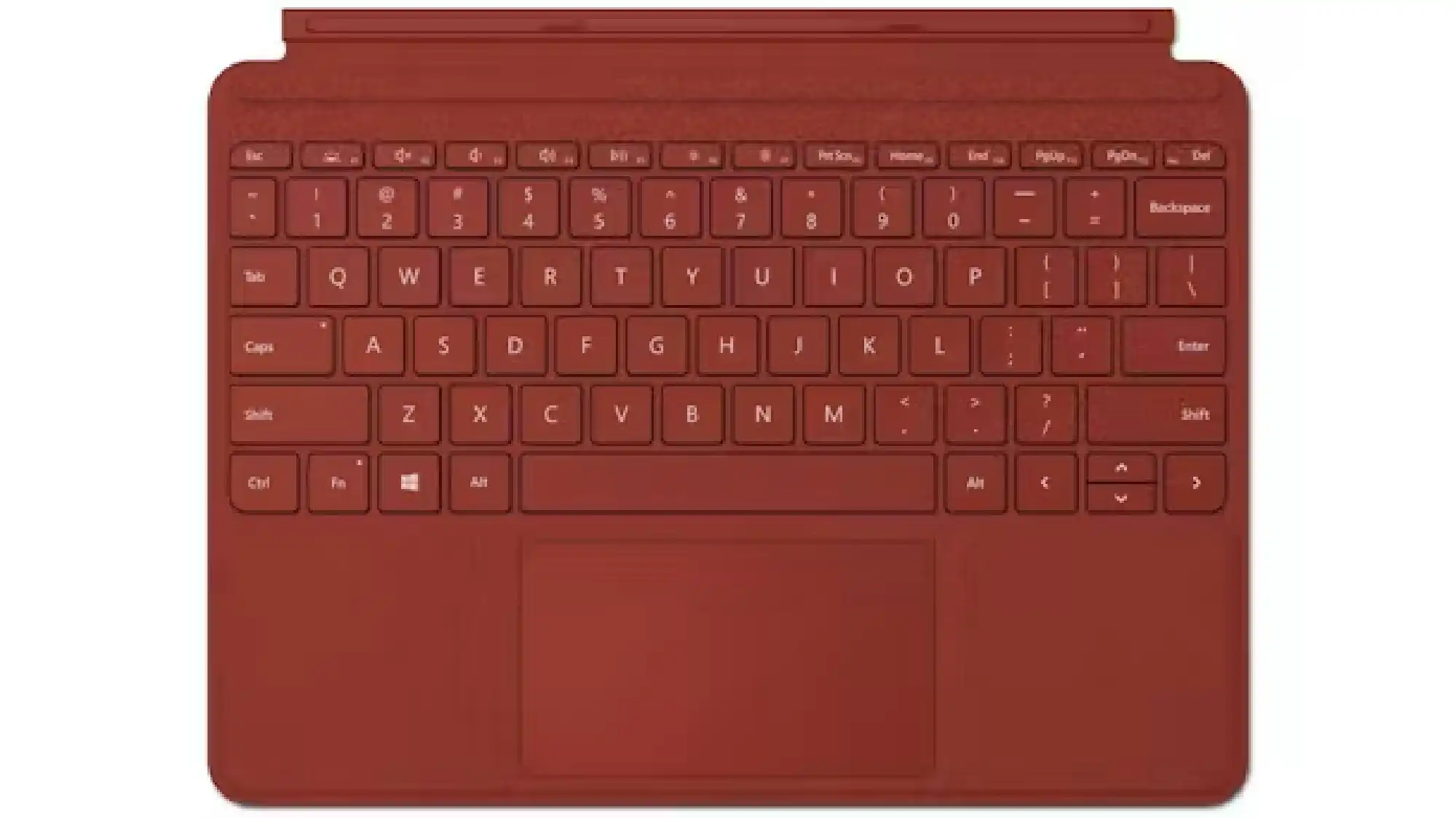 Microsoft Surface Go Signature Type Cover - Poppy Red (2020)