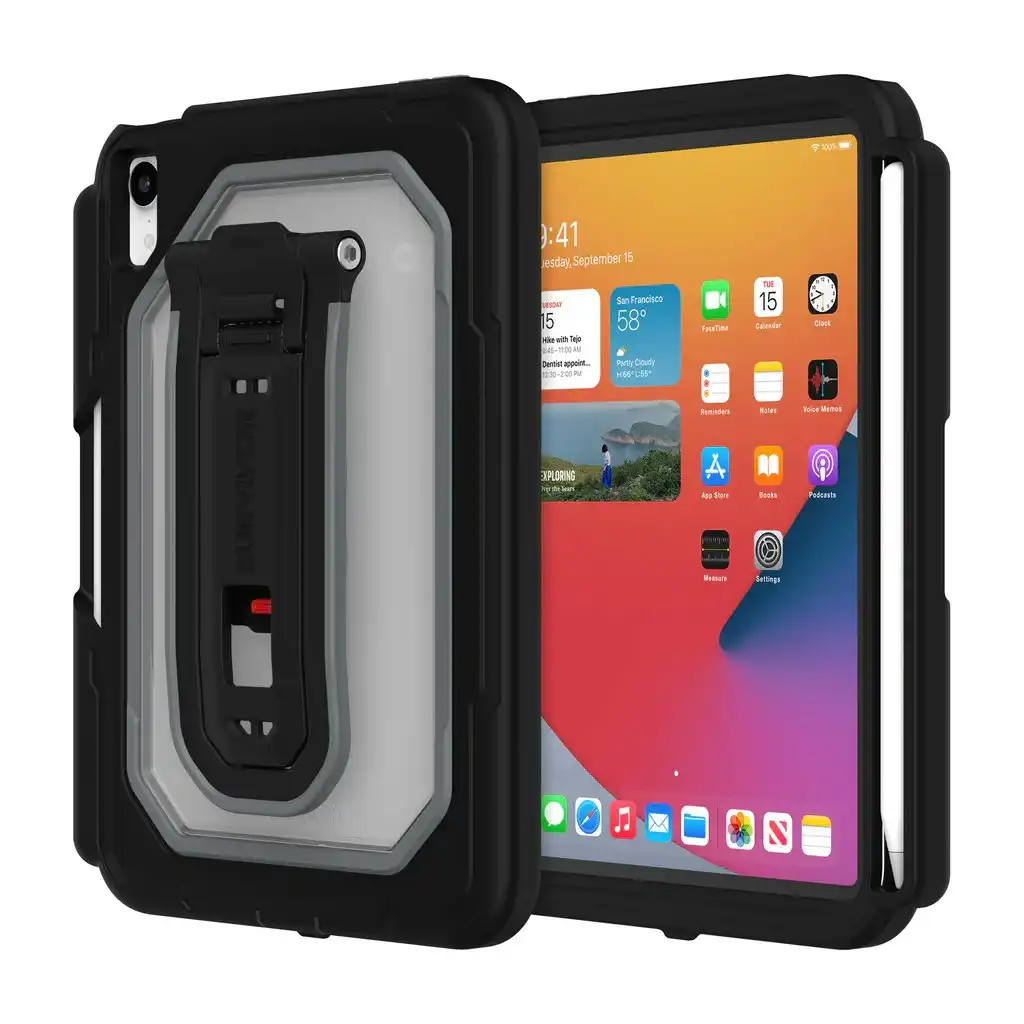 Survivor All-terrain Case For Apple Ipad Mini 6 - Black