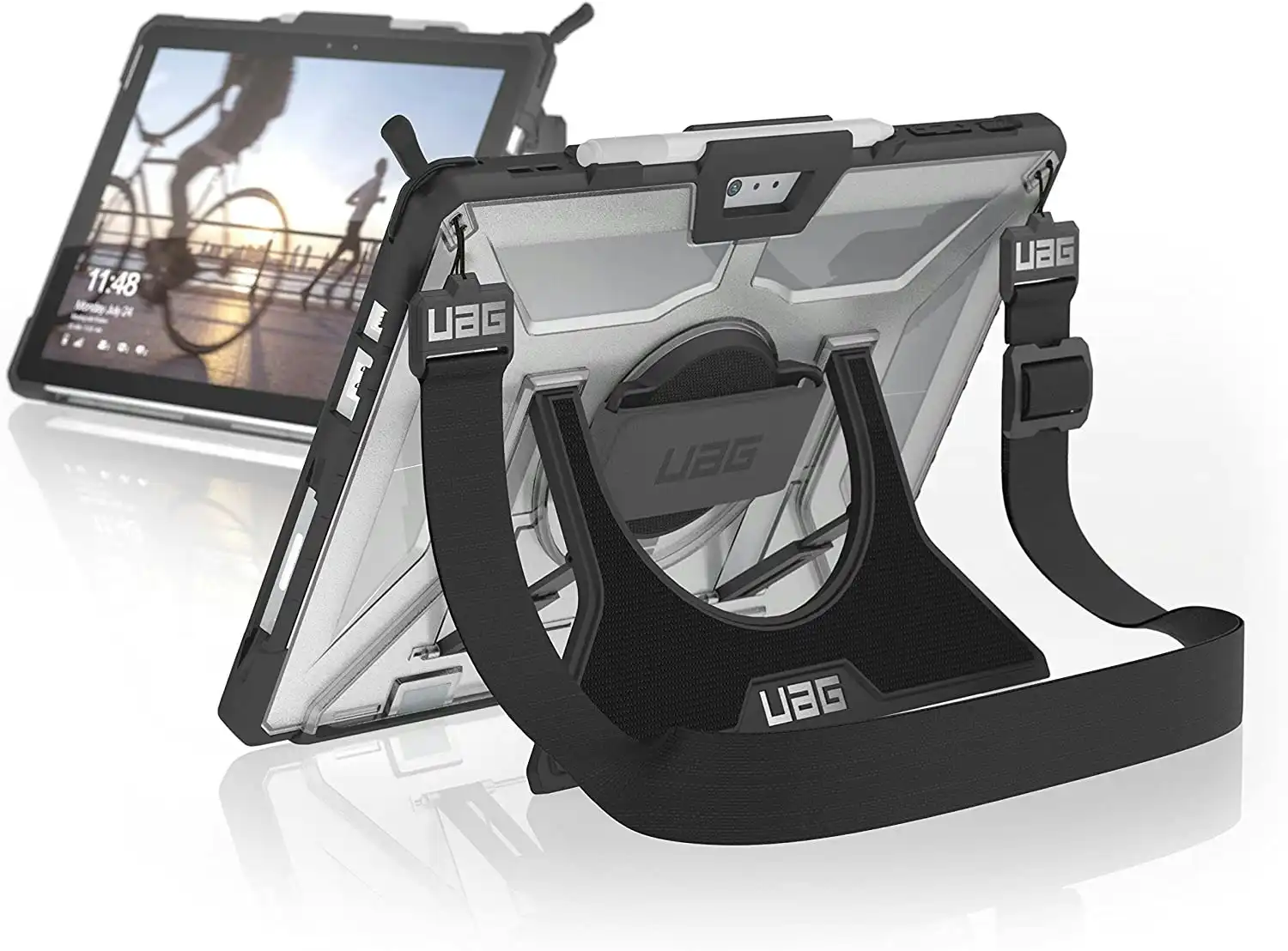 UAG Plasma Case For Microsoft Surface Pro 6/7 With Handstrap - Ice