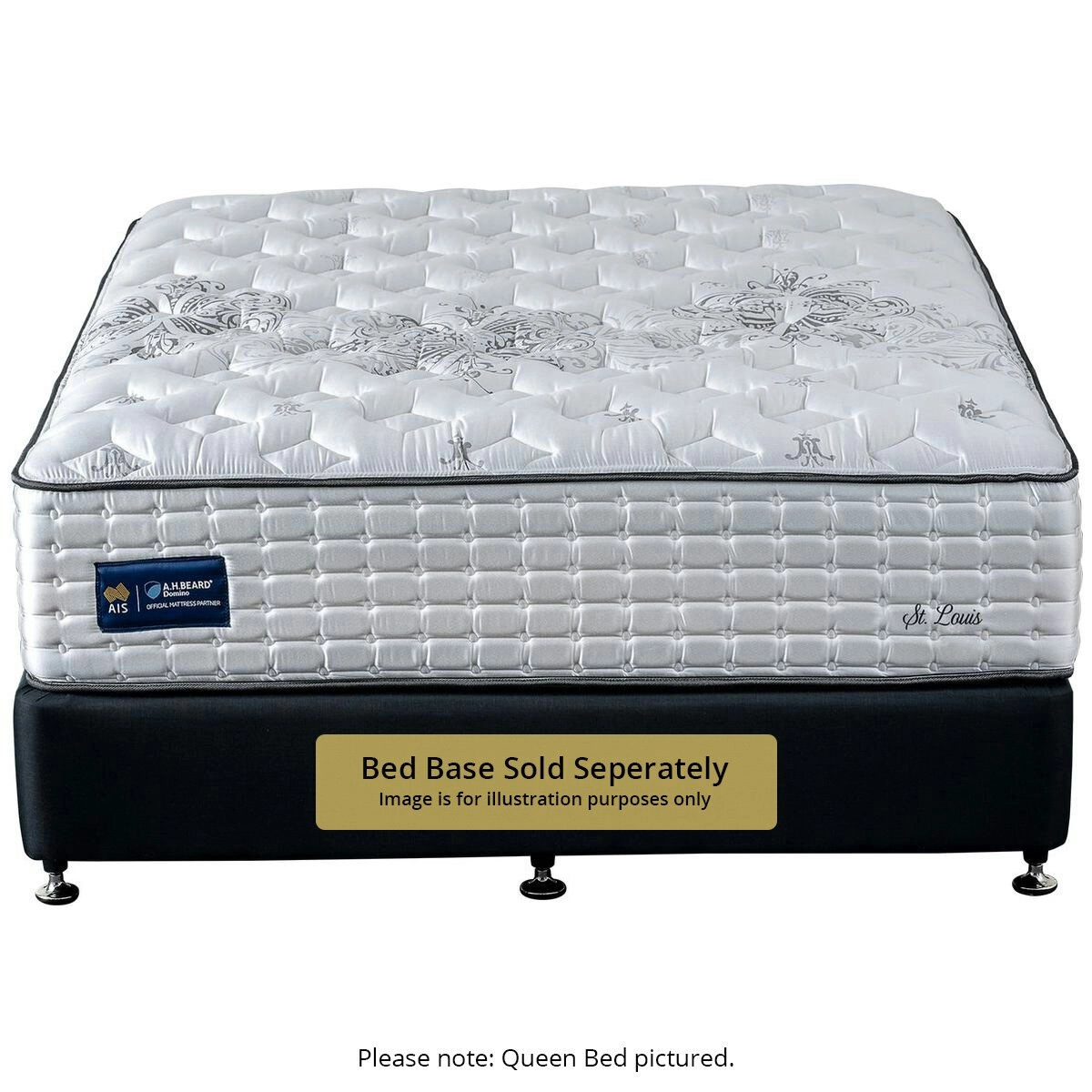 A.H. Beard Domino St Louis Medium Mattress - King Single