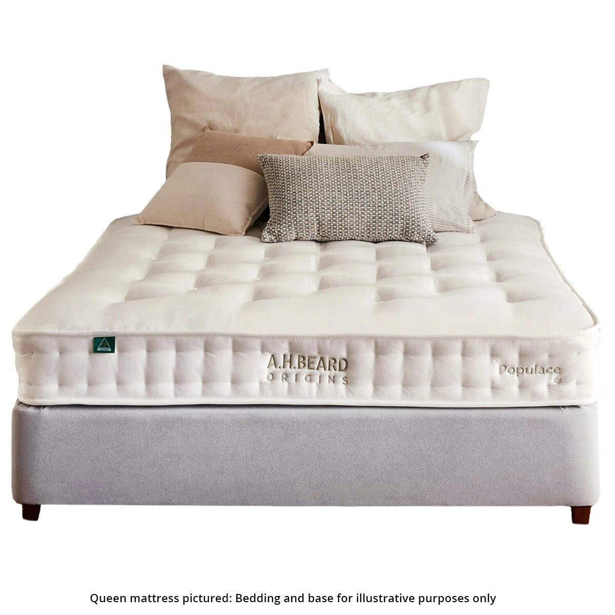 A.H. Beard Origins - Populace QI Firm Double Mattress -