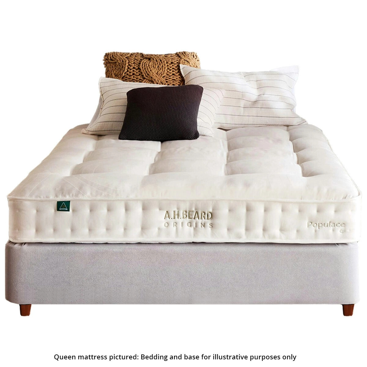 A.H. Beard Origins - Populace QII Medium Long Single Mattress -