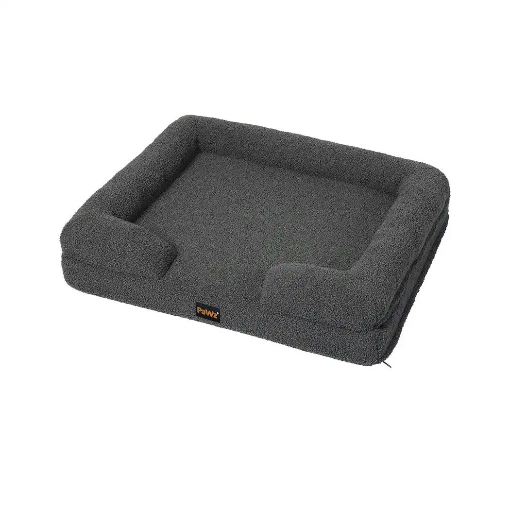 Pawz Memory Foam Pet Sofa Bed Cushion Dog Cat Mattress Washable Removable