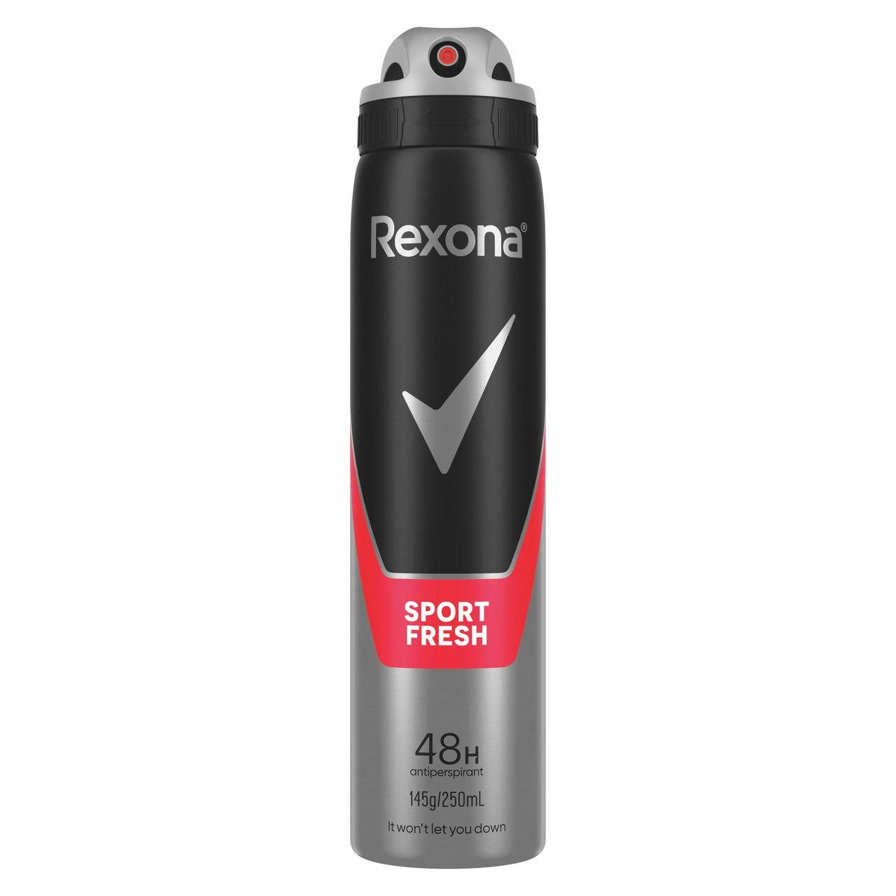 Rexona Men Deodorant Aerosol Antiperspirant Sport Fresh 48-hour Protection 250ml