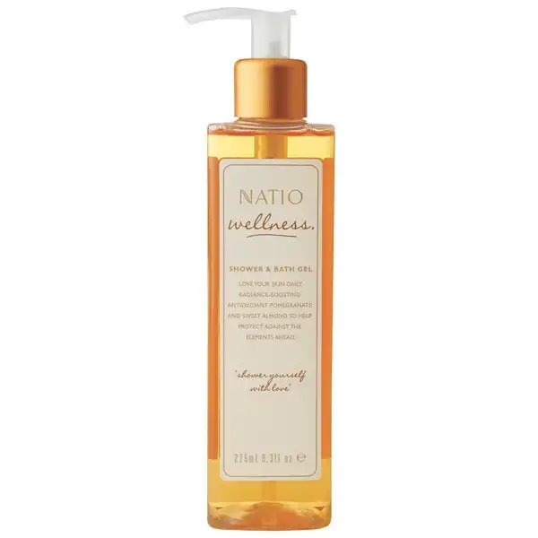 Natio Wellness Shower & Bath Gel 275ml