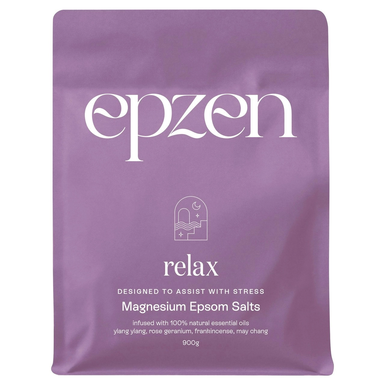 EpZen Magnesium Epsom Salts Relax 900g