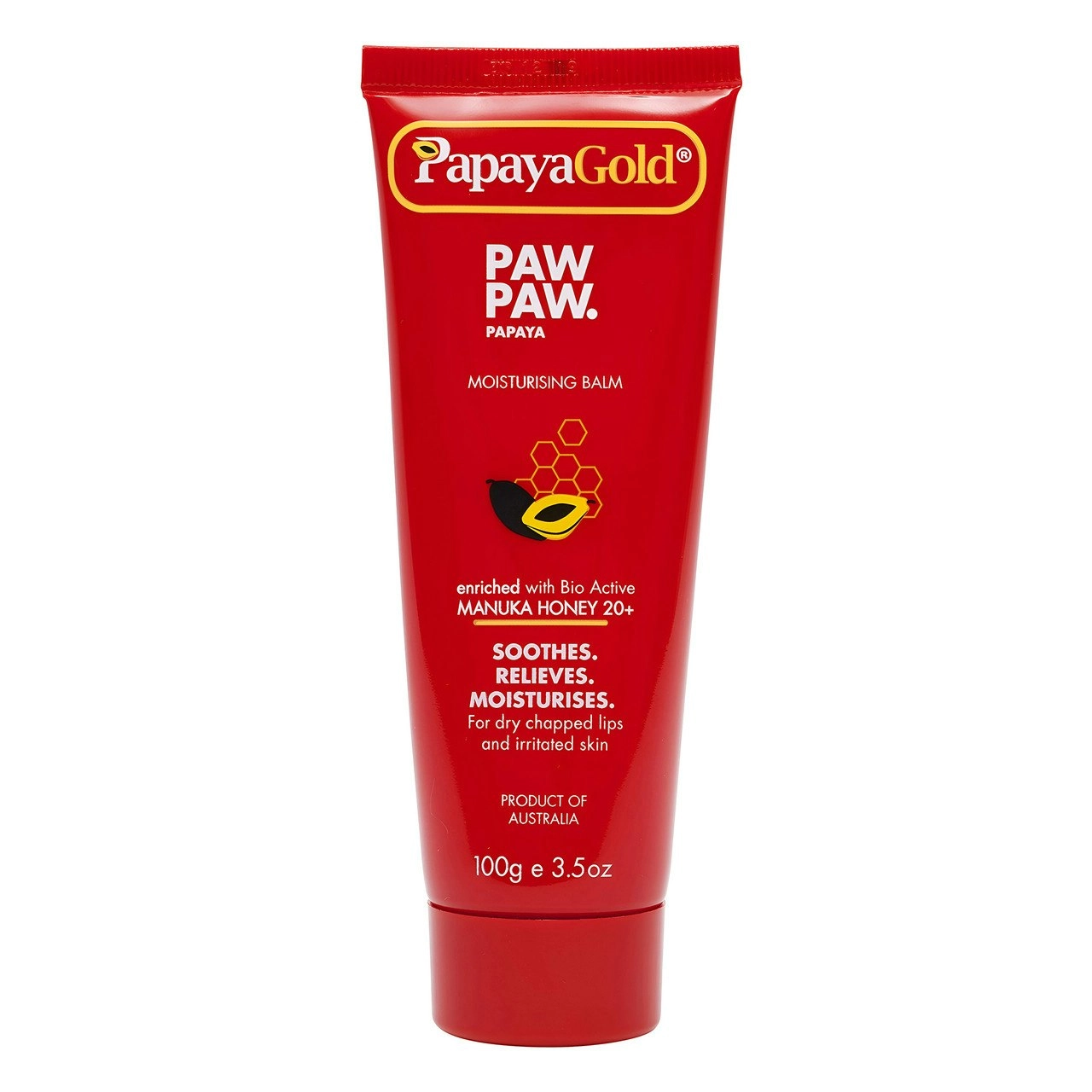 Papaya Gold Paw Paw With Manuka Honey Balm 100g