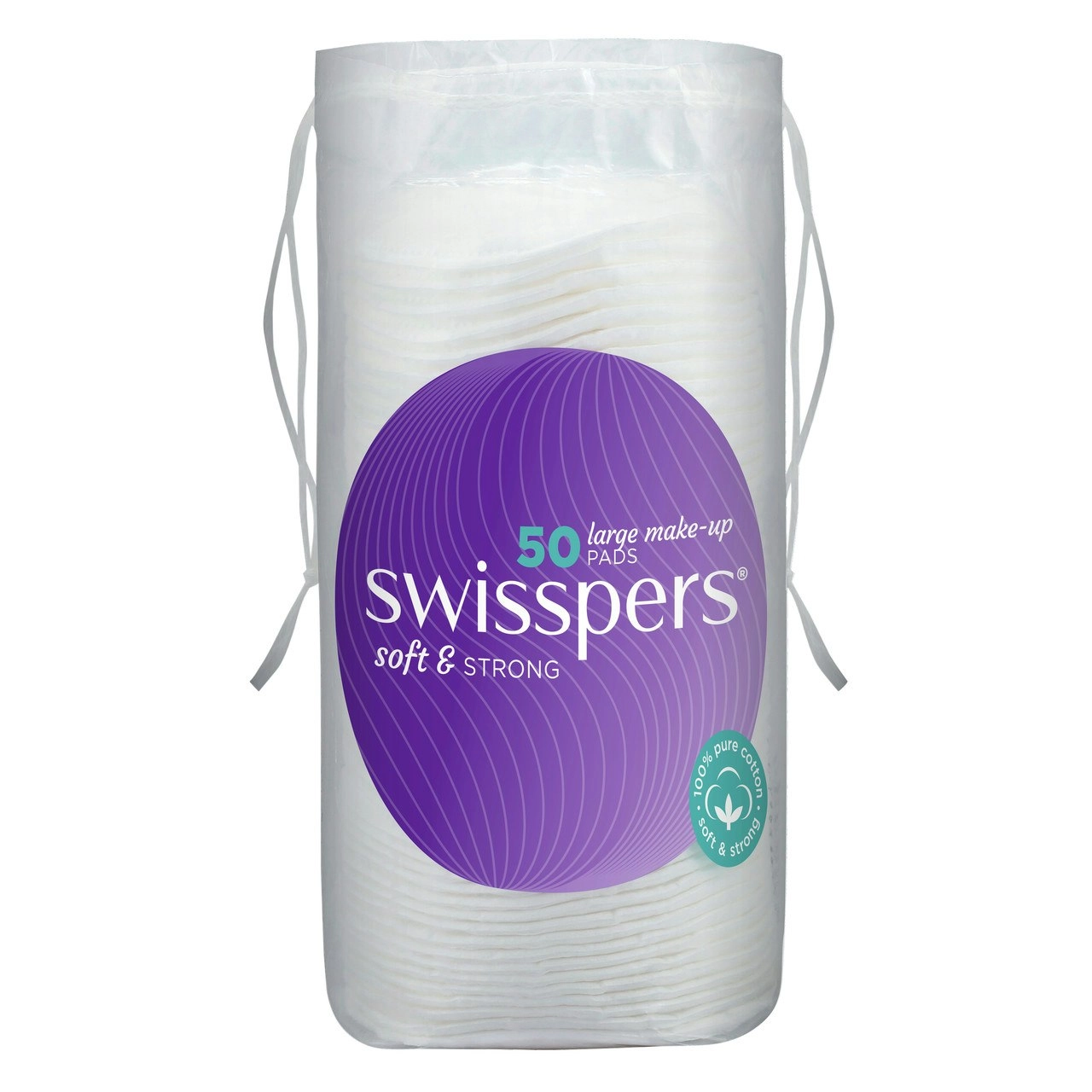 Swisspers Giant Make-Up Pads 50 pack