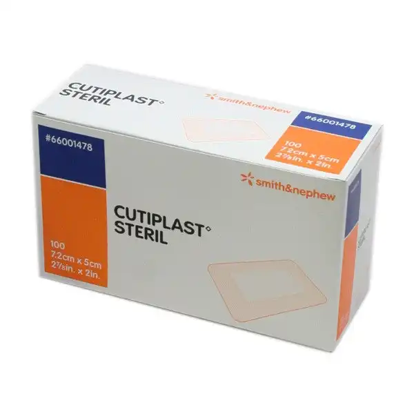 Cutiplast Steril Dressing 7.2cm x 5cm - Single Dressing (1 Pack)