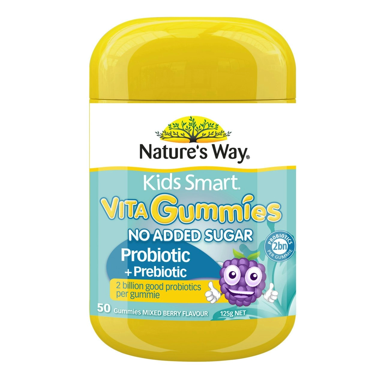 Nature's Way Kids Smart Vita Gummies Probiotic + Prebiotic 50