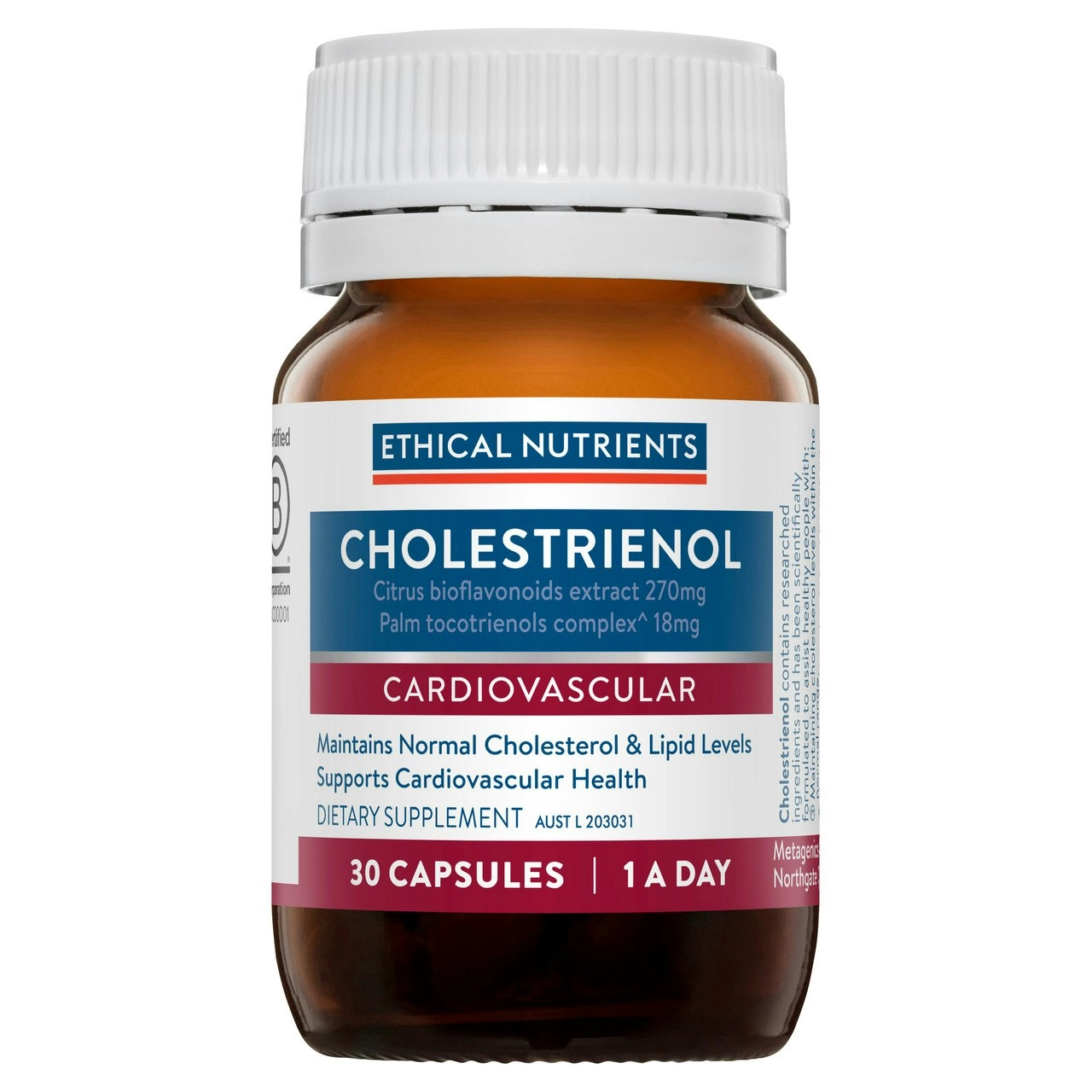 Ethical Nutrients Cholestrienol 30 Capsules