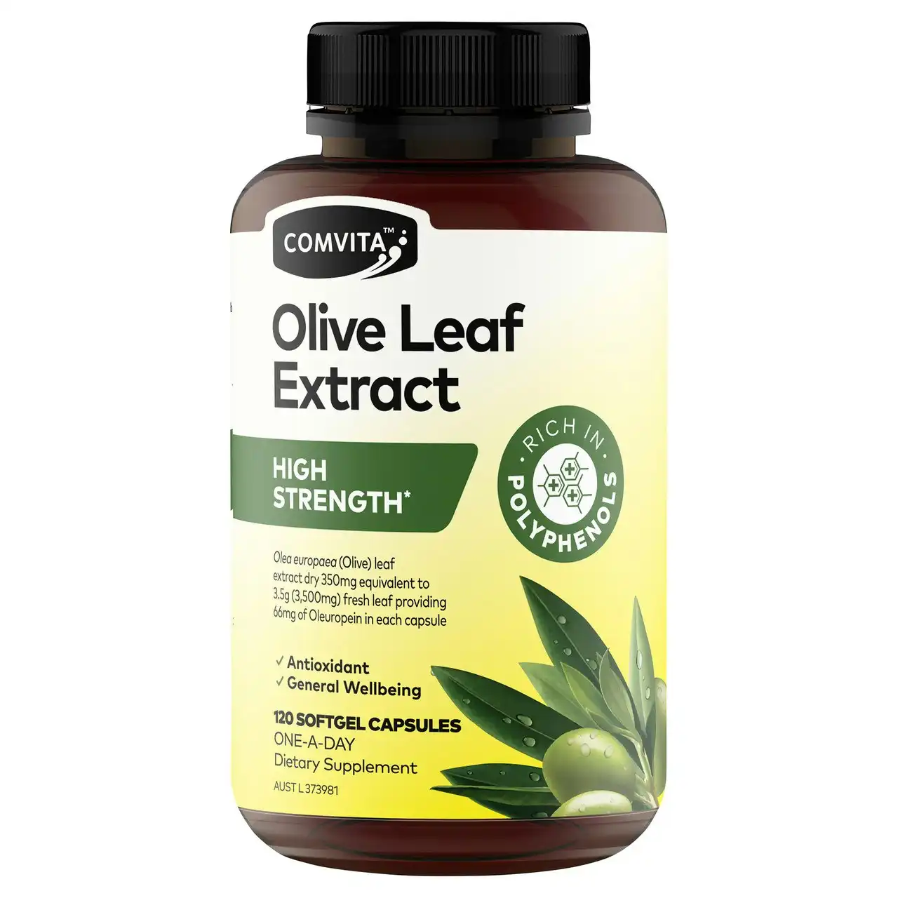 Comvita Olive Leaf Extract High Strength 120 Softgel Capsules