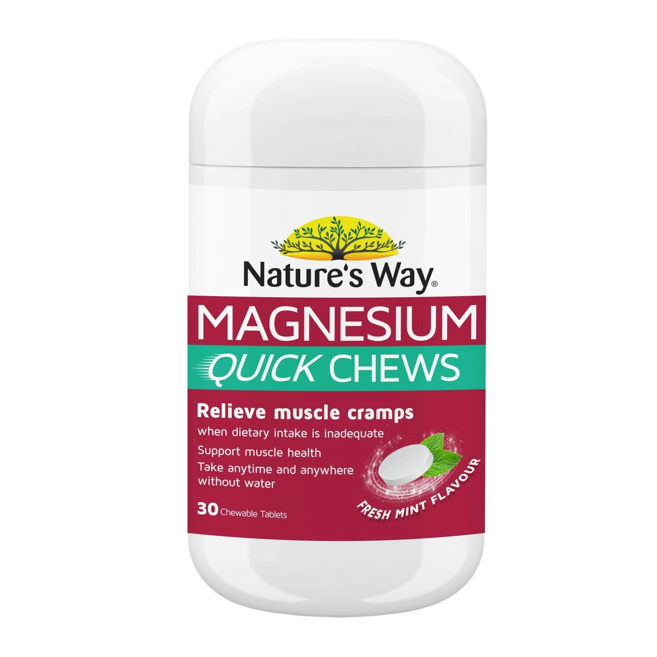 Nature's Way Magnesium Quick Chews 30s