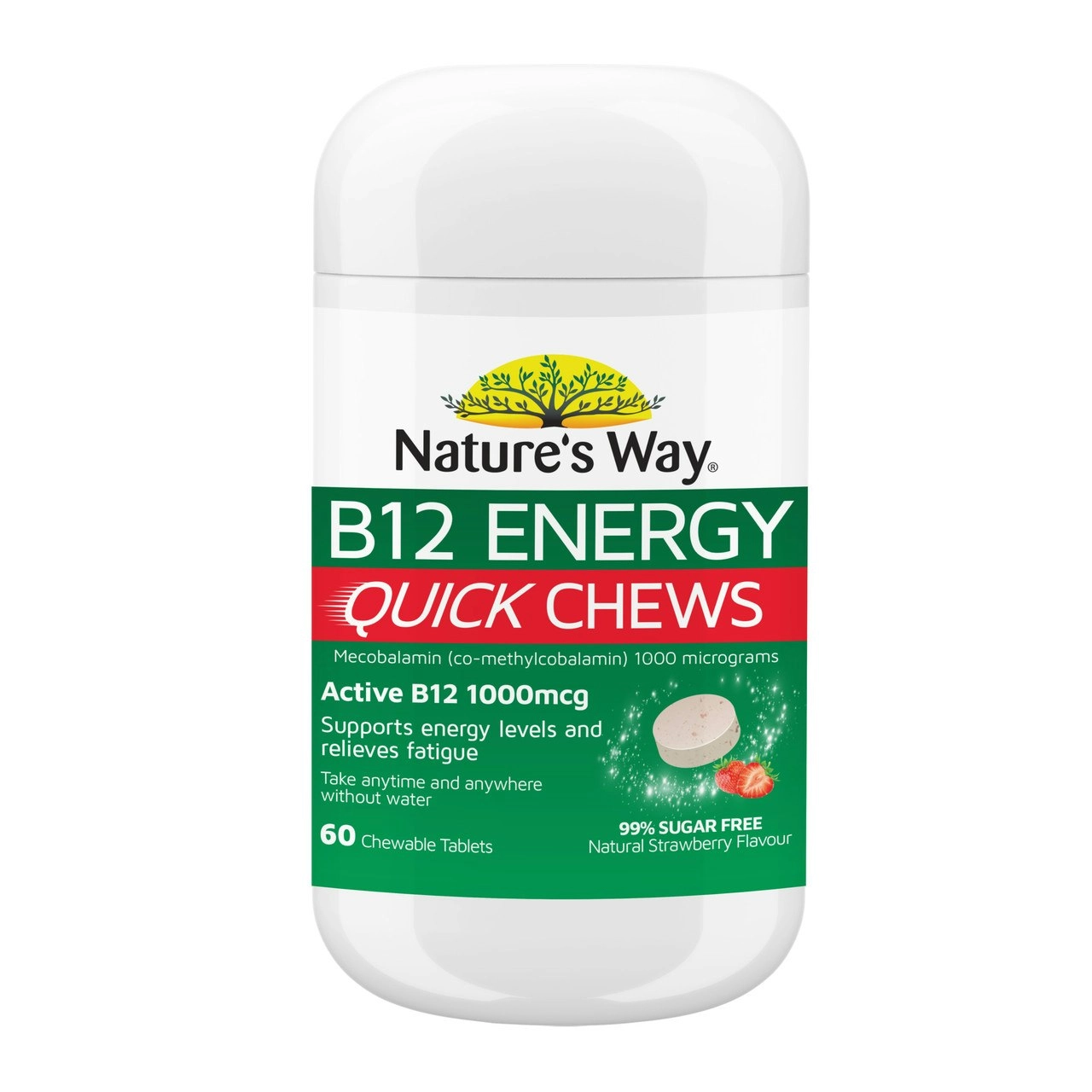 Nature's Way B12 Energy Quick Chews 60