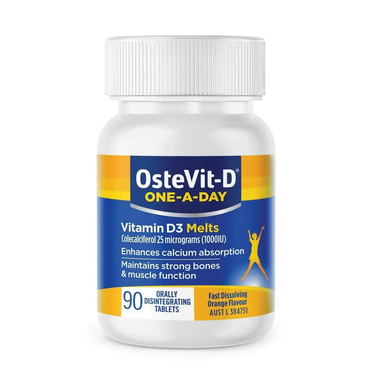 OsteVit-D One-A-Day Vitamin D3 Melts 90s