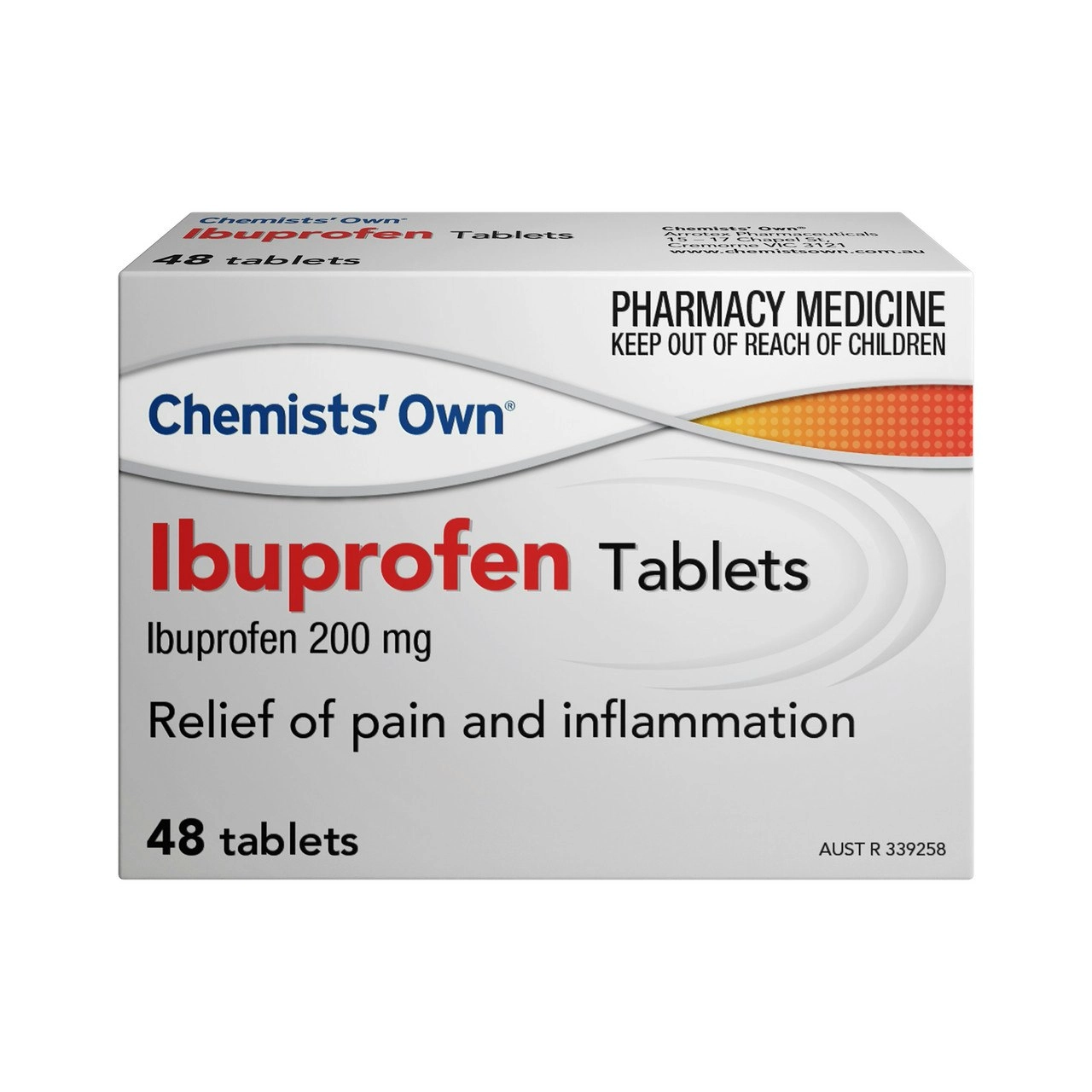 Chemists' Own Ibuprofen Tablets 200mg 48