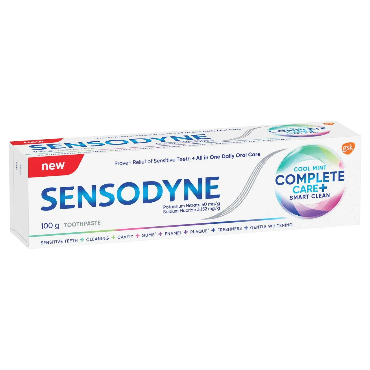 Sensodyne Cool Mint Complete Care+ Smart Clean 100g