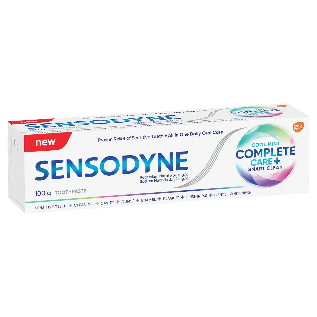 Sensodyne Cool Mint Complete Care+ Smart Clean 100g