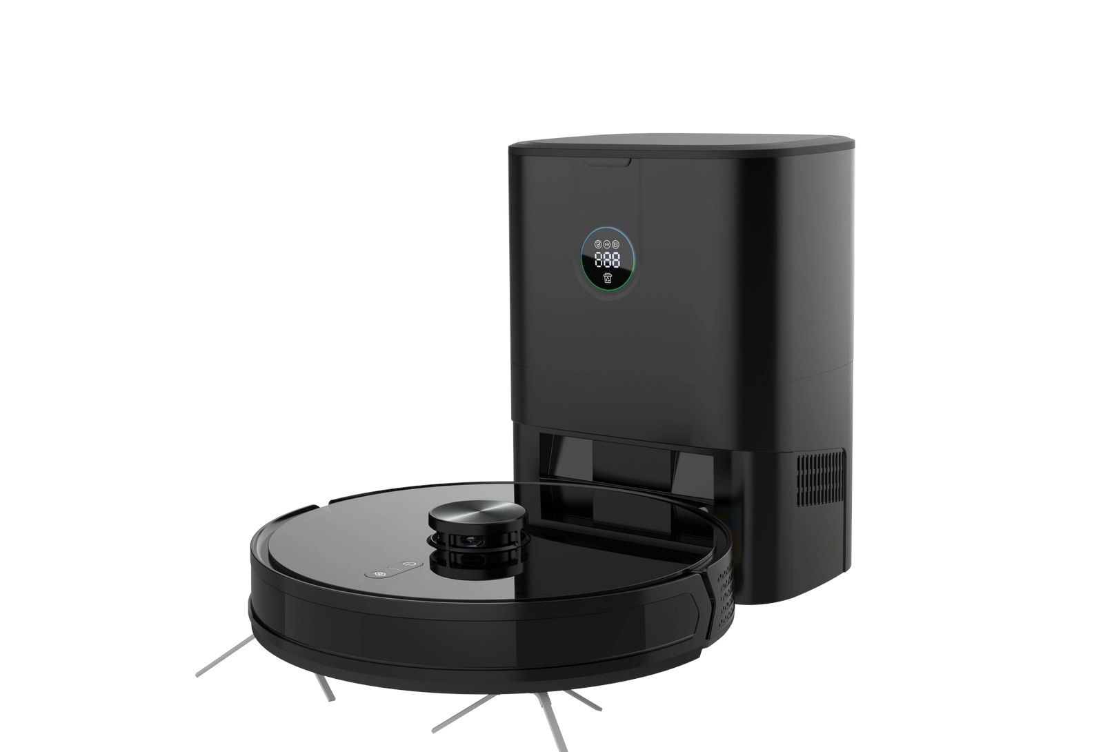 360 Degree LiDAR Scanning Robot Vacuum & Mop with Auto Disposal Station