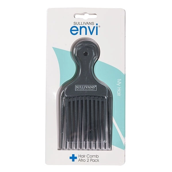 Afro Hair Comb - 2pk - Envi