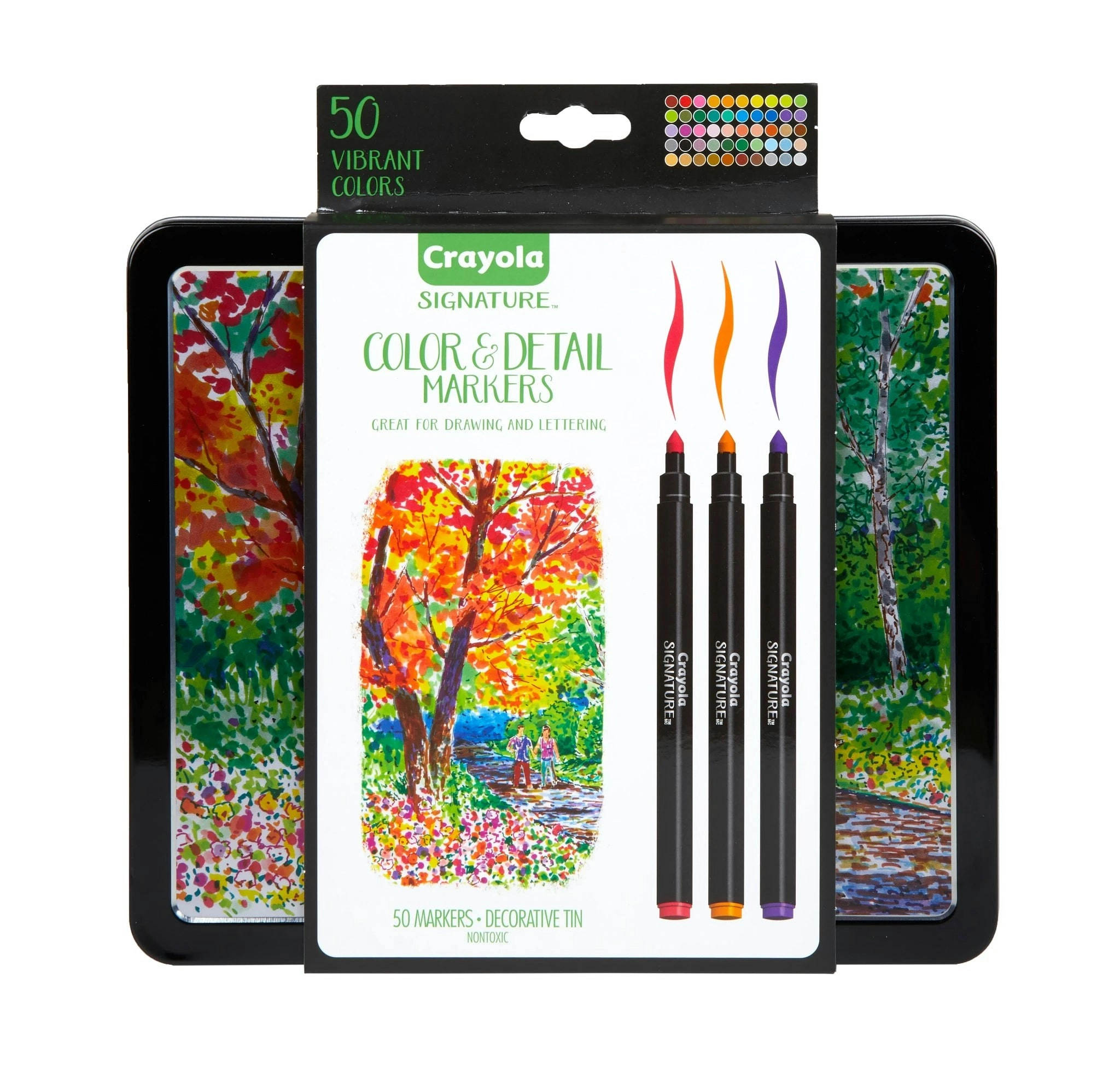 Crayola Signature™ Color & Detail Markers- 50pk