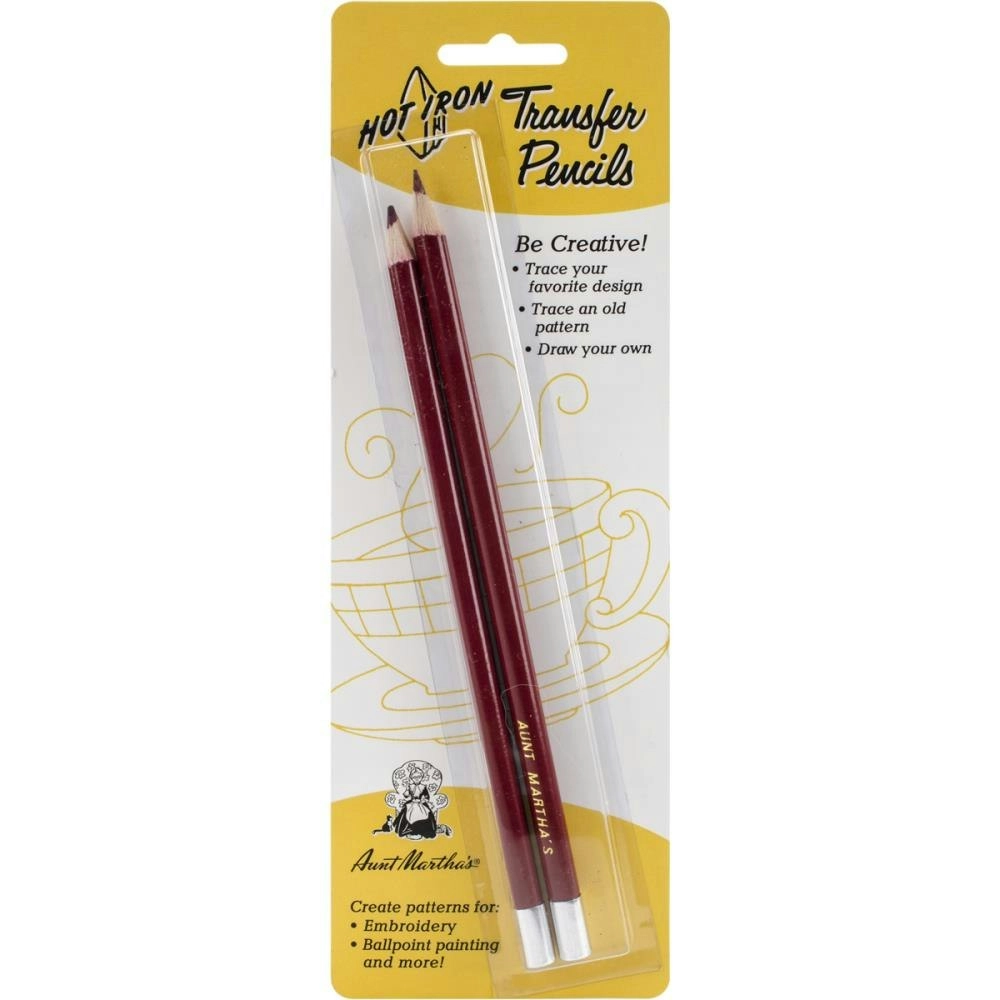 Aunt Martha's Hot Iron Transfer Pencils- 2pk