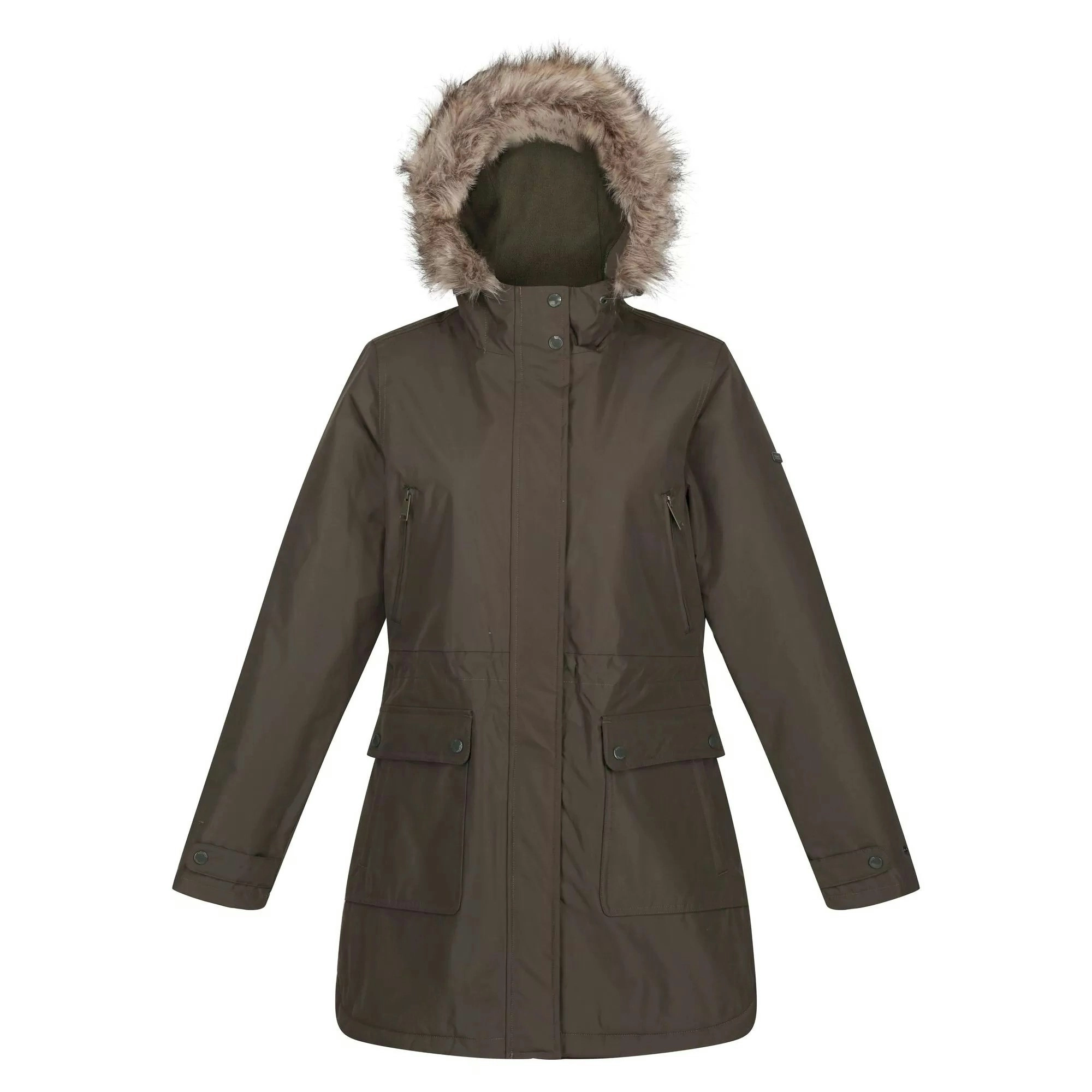 Regatta Womens/Ladies Sabinka Faux Fur Trim Parka